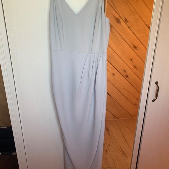Never Worn Blue Showpo Dress - Size 4 - Picture 3 of 4